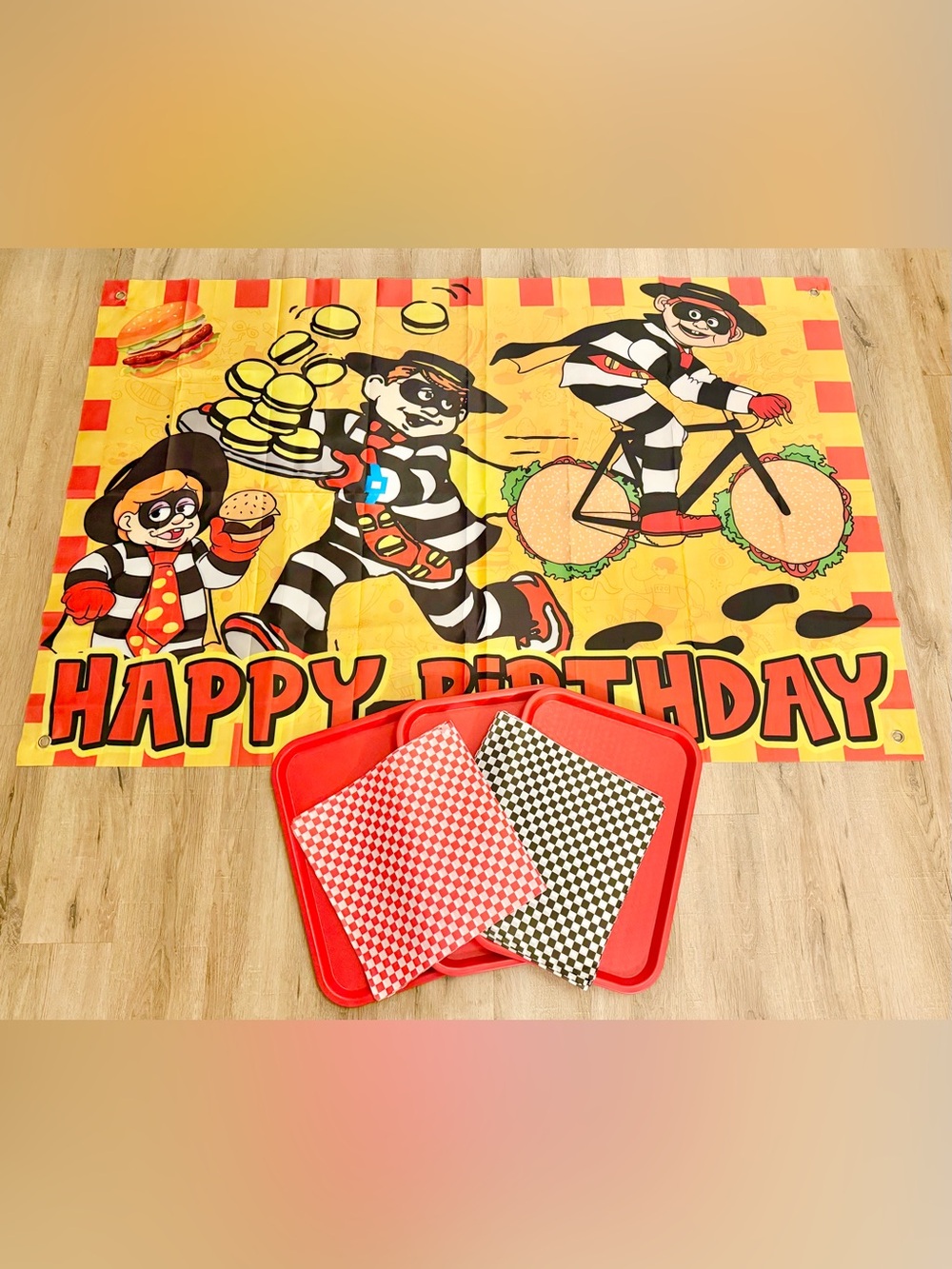 McDonald’s Birthday Party Decor